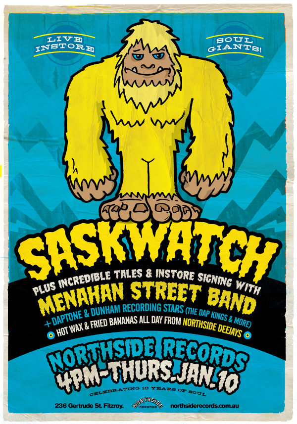Saskwatch + Menahan Street Band Instore