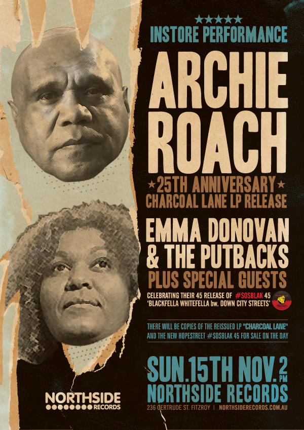 Archie Roach + Emma Donovan & The Putbacks – Instore!