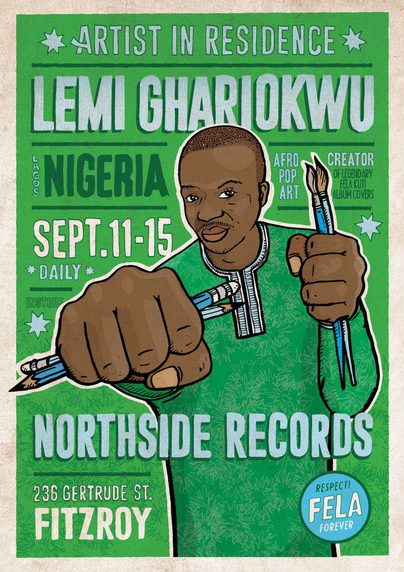 Lemi Ghariokwu – Artist in residence