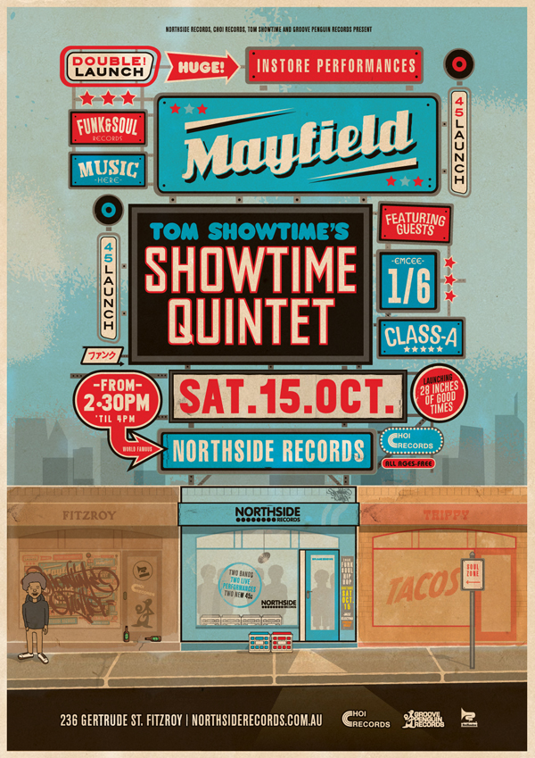 Mayfield + Showtime Quintet – Instore