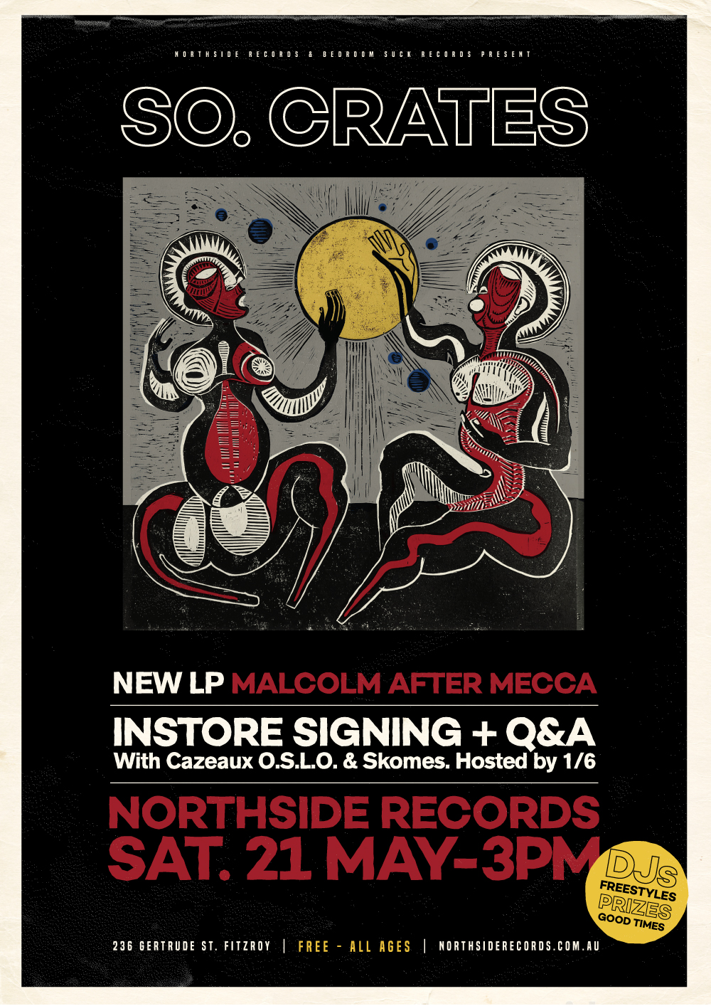 SO. CRATES – Instore Signing / Q&A